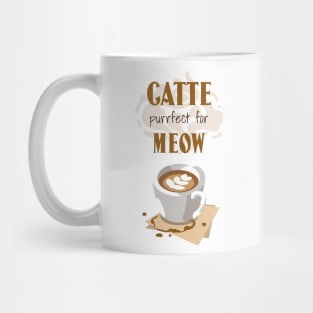 Catte purrfect for meow Mug